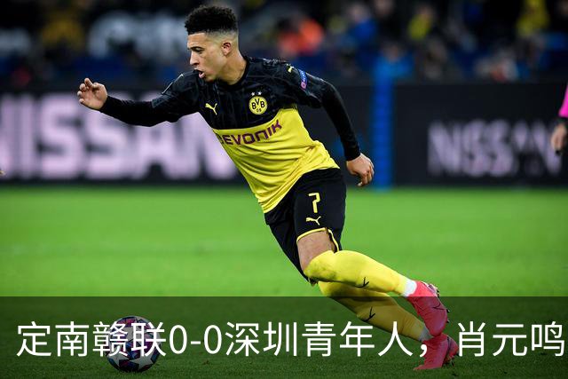 定南赣联0-0深圳青年人，肖元鸣扑点，梁诺恒进球被吹下